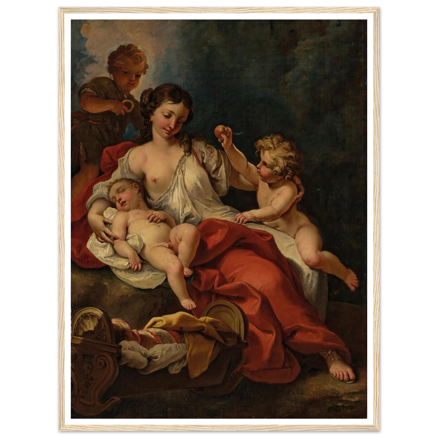 Allegory of Charity Art Print | Sebastiano Ricci-Quipham Collections