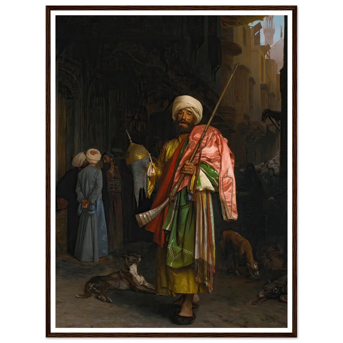 Marchand Ambulant Au Caire Art Print | Jean Leon Gerome-Quipham Collections