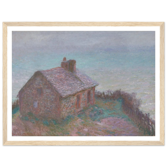 The Customs House at Varengeville (1897) Art Print | Claude Monet-Quipham Collections