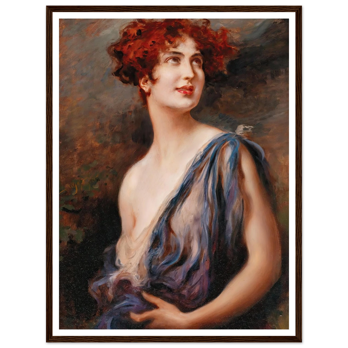 Young Beauty Art Print | Leopold Schmutzler-Quipham Collections