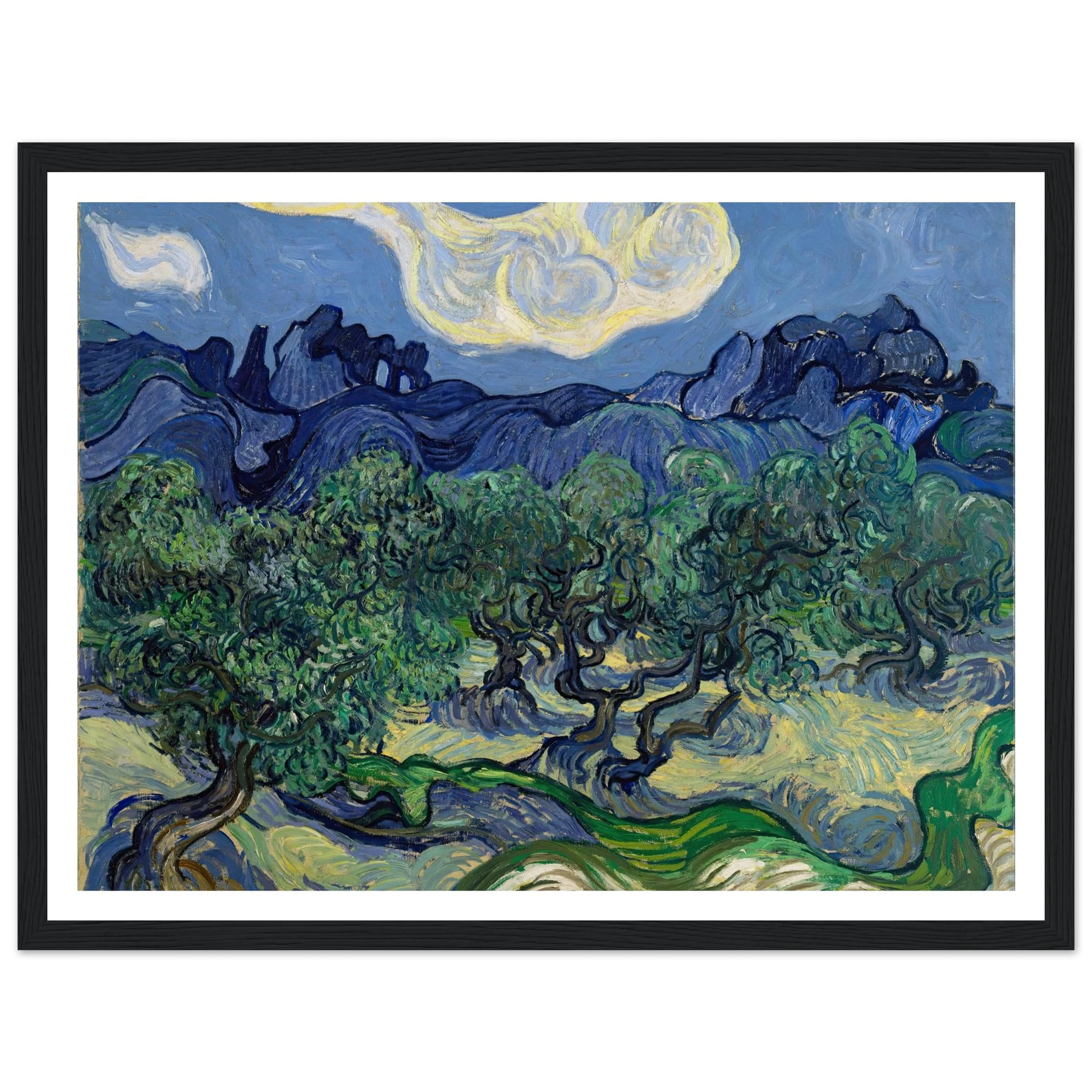 The Olive Trees (1889) Art Print | Vincent van Gogh-Quipham Collections