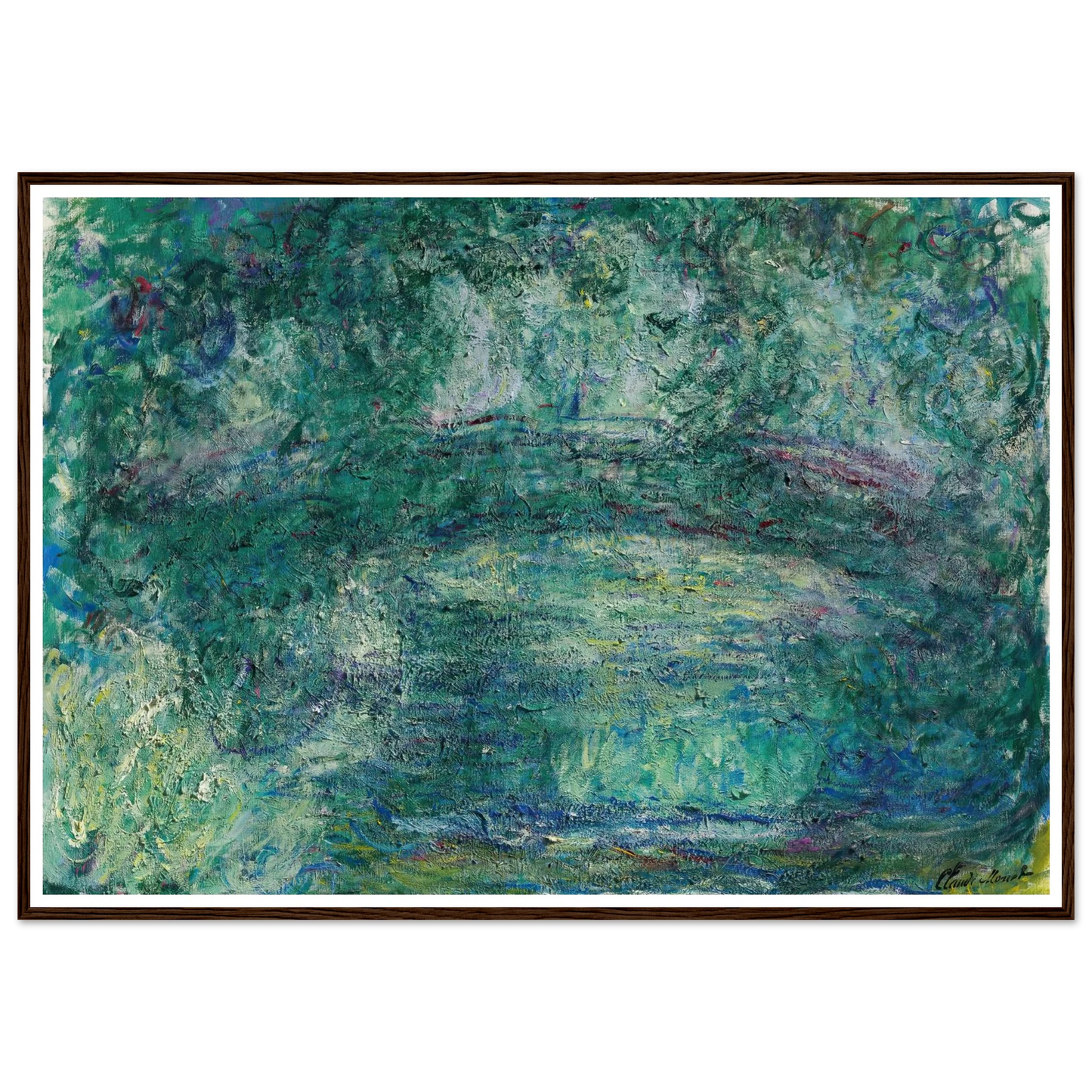 Le pont japonais (1918-1924) Art Print | Claude Monet-Quipham Collections