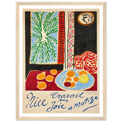 Nice Travail et Joie (1947) Art Print | Henri Matisse-Quipham Collections