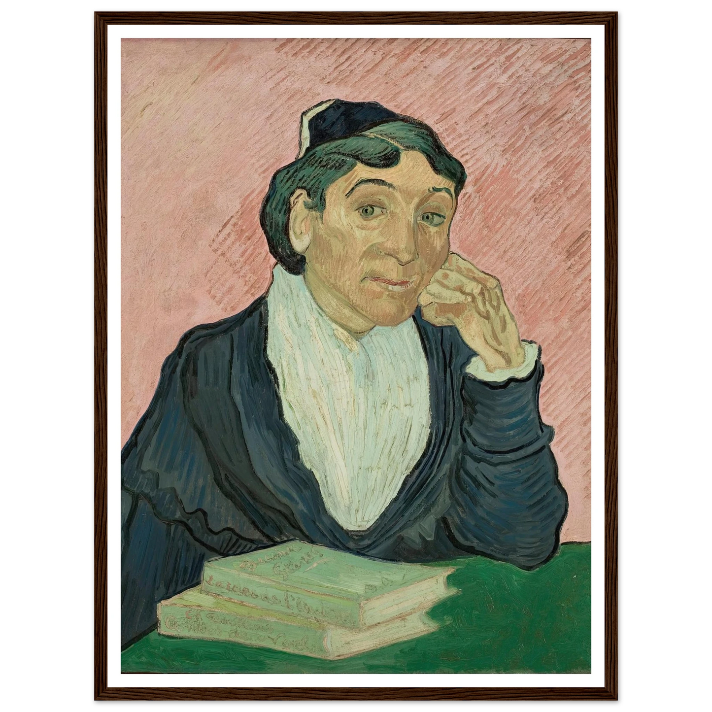 The Woman from Arles (1890) Art Print | Vincent van Gogh-Quipham Collections