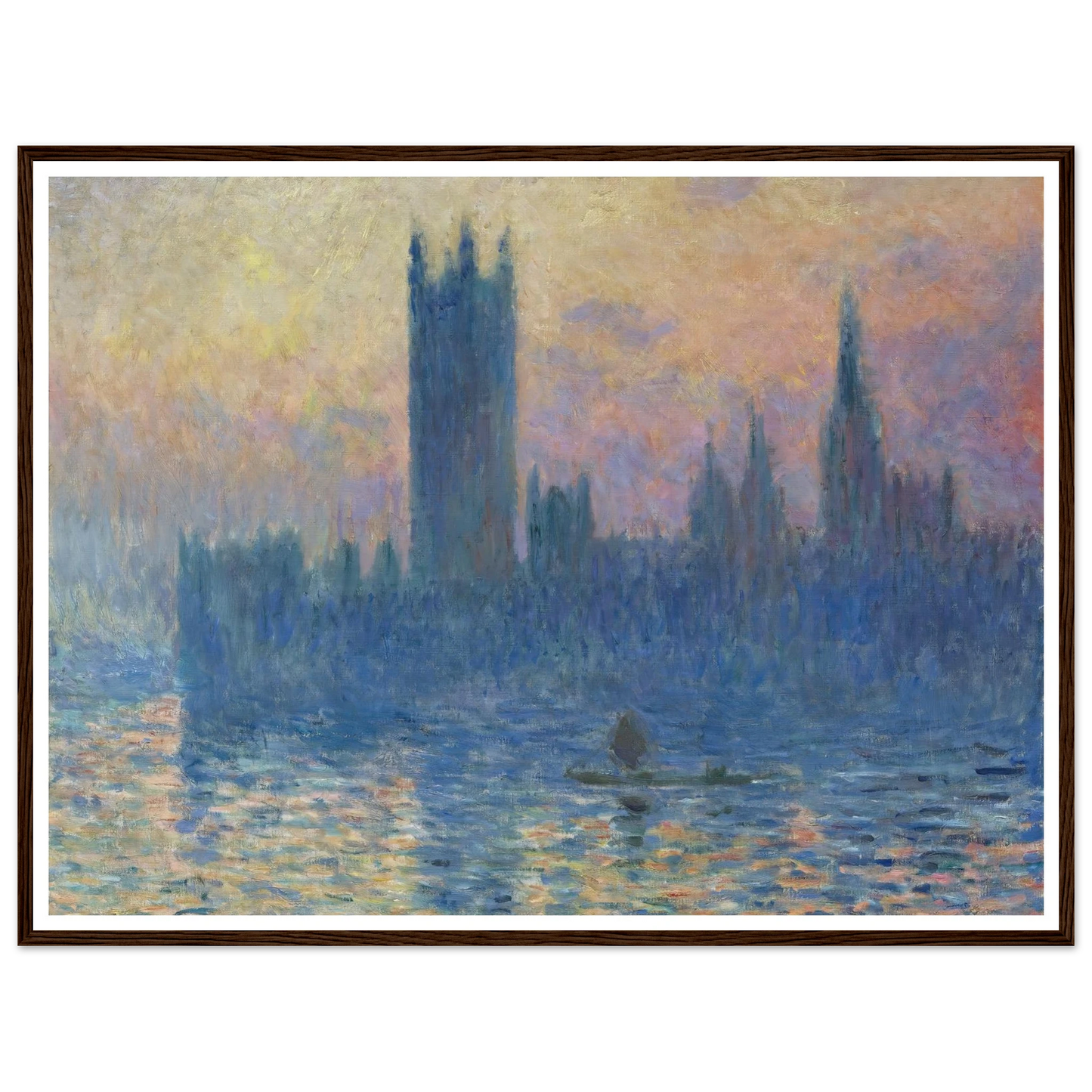 The Houses of Parliament,Sunset (1903) Art Print | Claude Monet-Quipham Collections