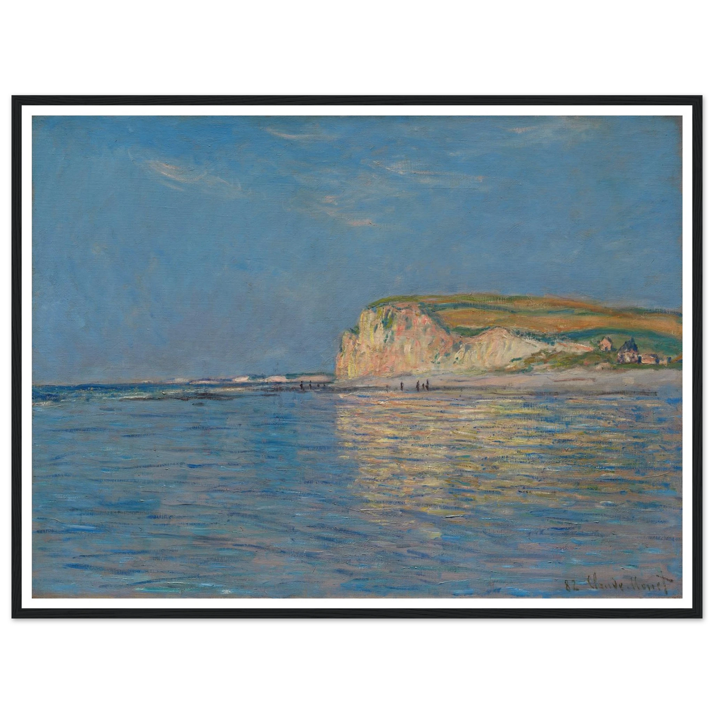 Low Tide at Pourville, near Dieppe, 1882 (1882) Art Print | Claude Monet-Quipham Collections