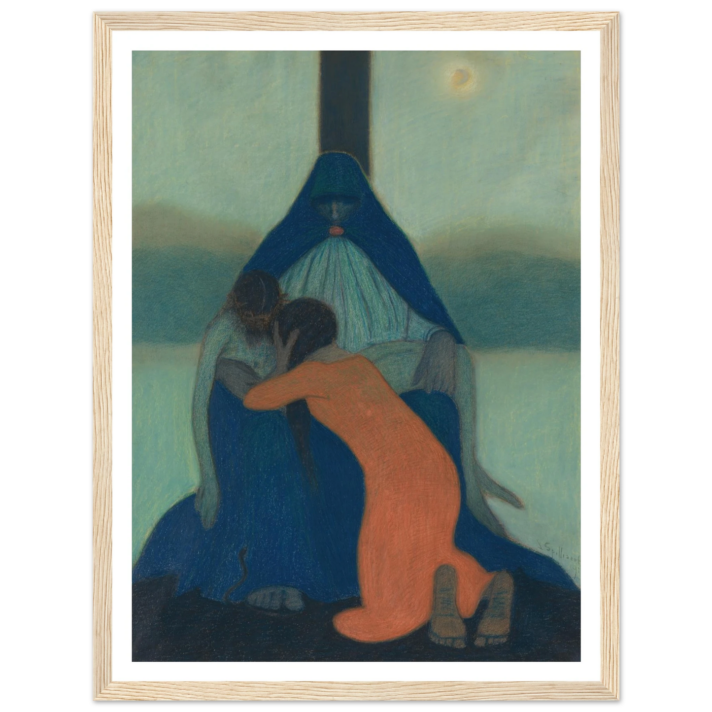 Piétà (1912) Art Print | Leon Spilliaert-Quipham Collections