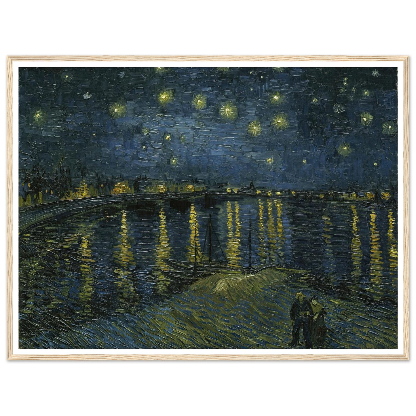 Starry Night Art Print | Vincent van Gogh-Quipham Collections