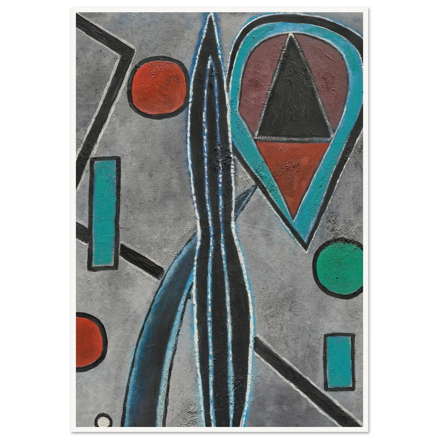 Maintenant et autrefois (1946) Art Print | Francis Picabia-Quipham Collections