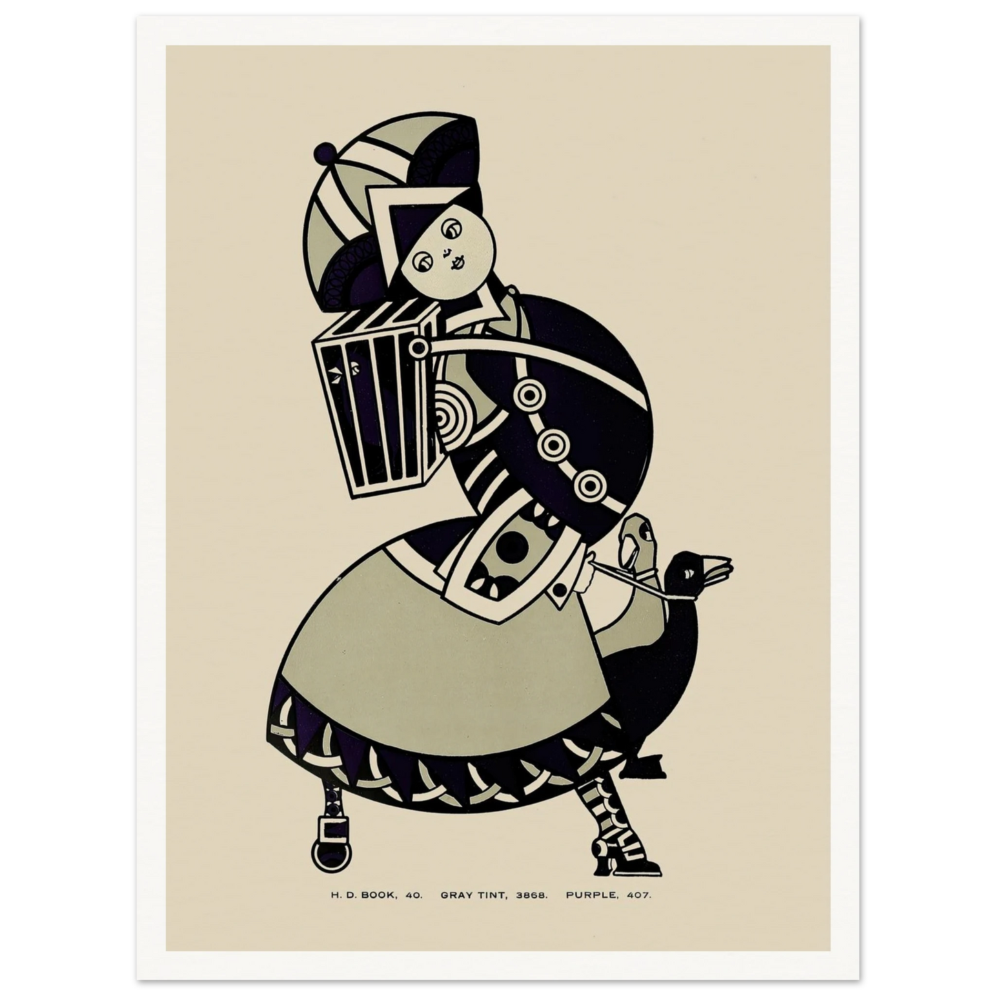 Queen City Ink, Ad. 15 (1890-1913) Art Print | Augustus Jansson-Quipham Collections