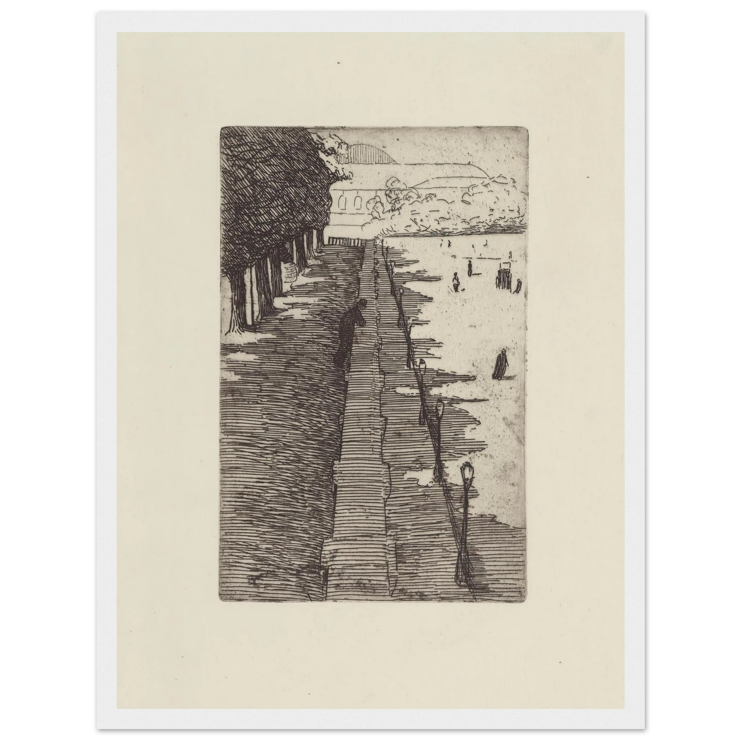 La terrasse (1893) Art Print | Felix Vallotton-Quipham Collections