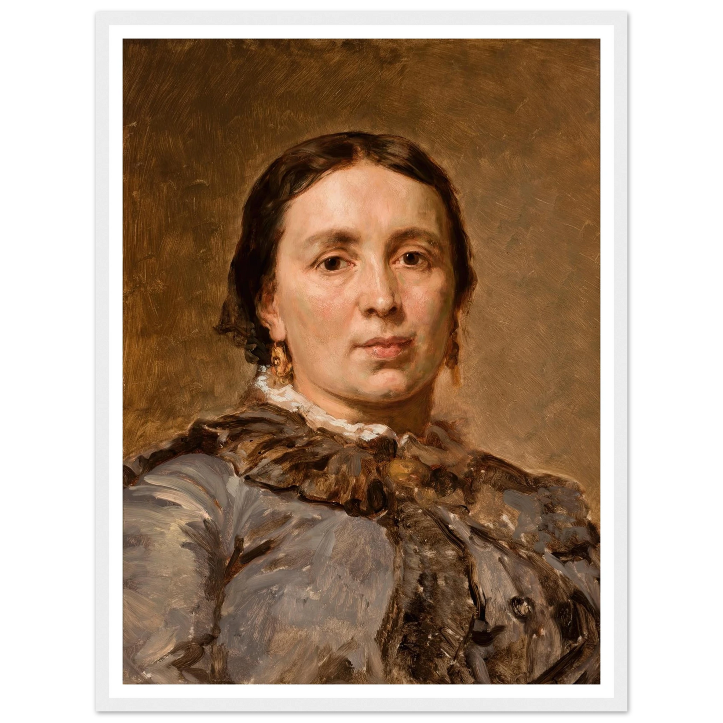 Portrait of Maria née Matejko GoIIchowska (1836-1917) (1882) Art Print | Jan Matejko-Quipham Collections