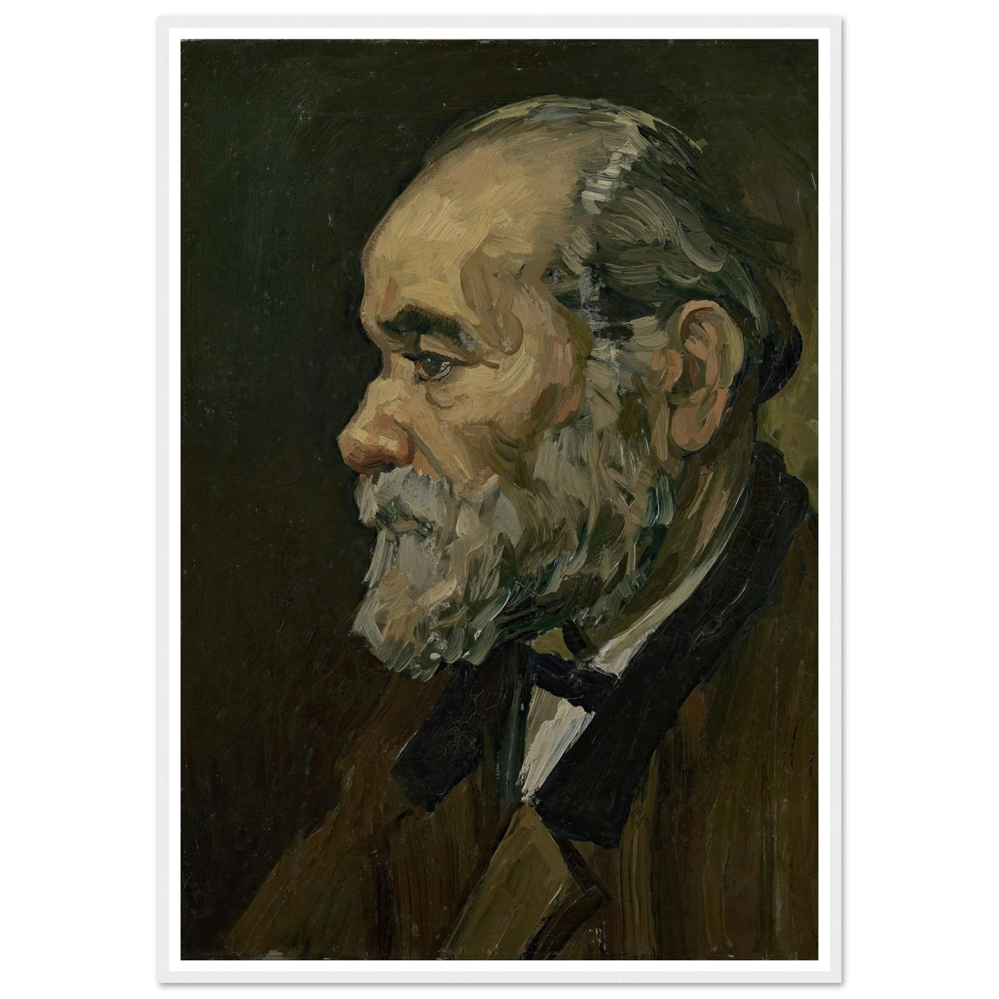 Portrait of an old man (1885) Art Print | Vincent van Gogh-Quipham Collections