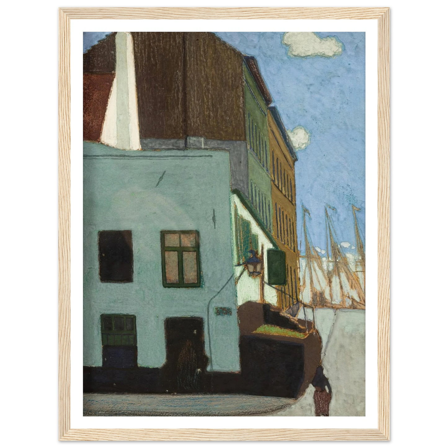 De Preekstoel, Ostende (circa 1911-1913) Art Print | Leon Spilliaert-Quipham Collections