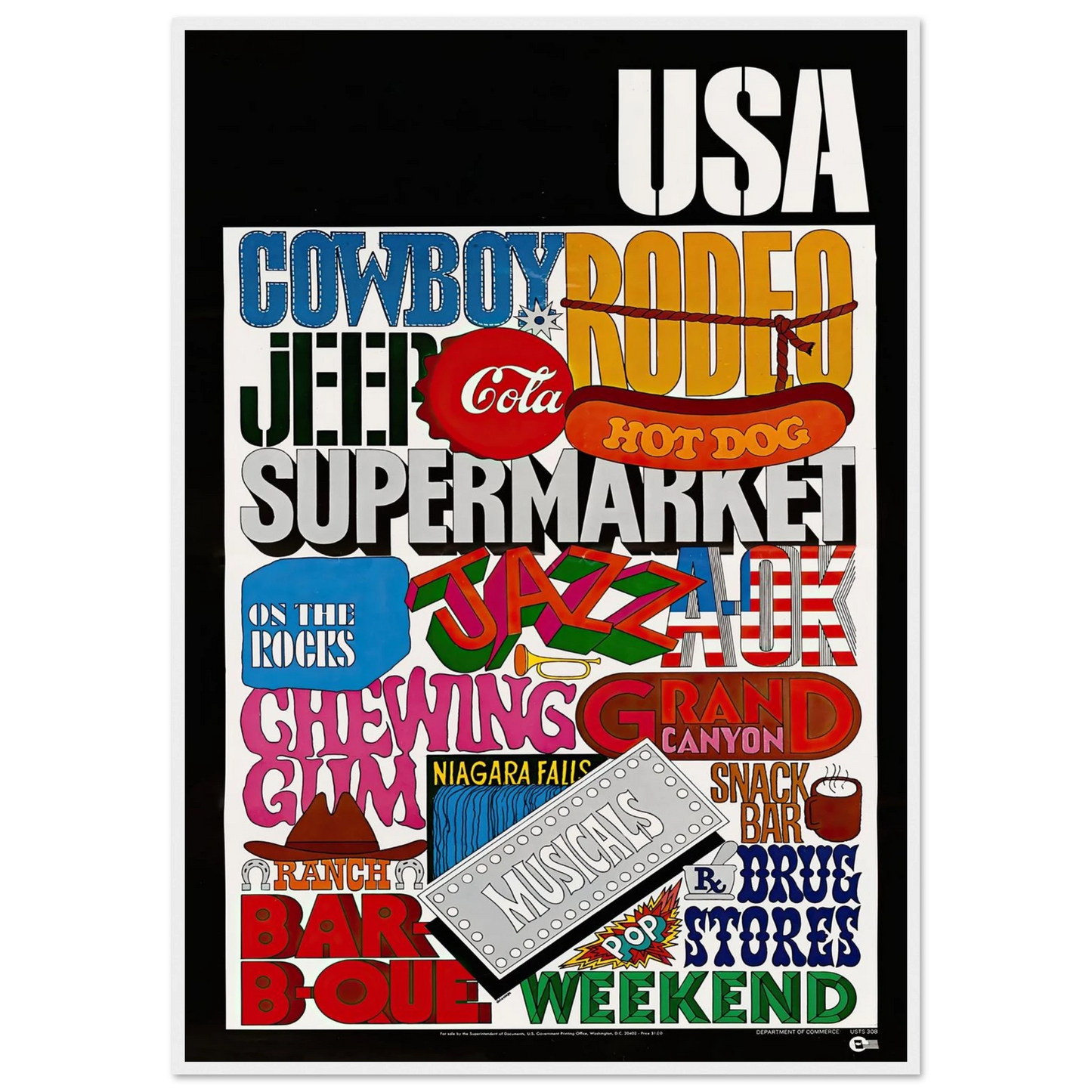 USA Art Print | US Information Agency-Quipham Collections