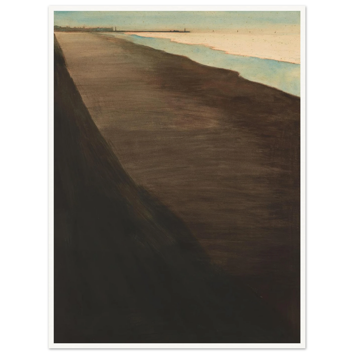 Het strand (1908) Art Print | Leon Spilliaert-Quipham Collections