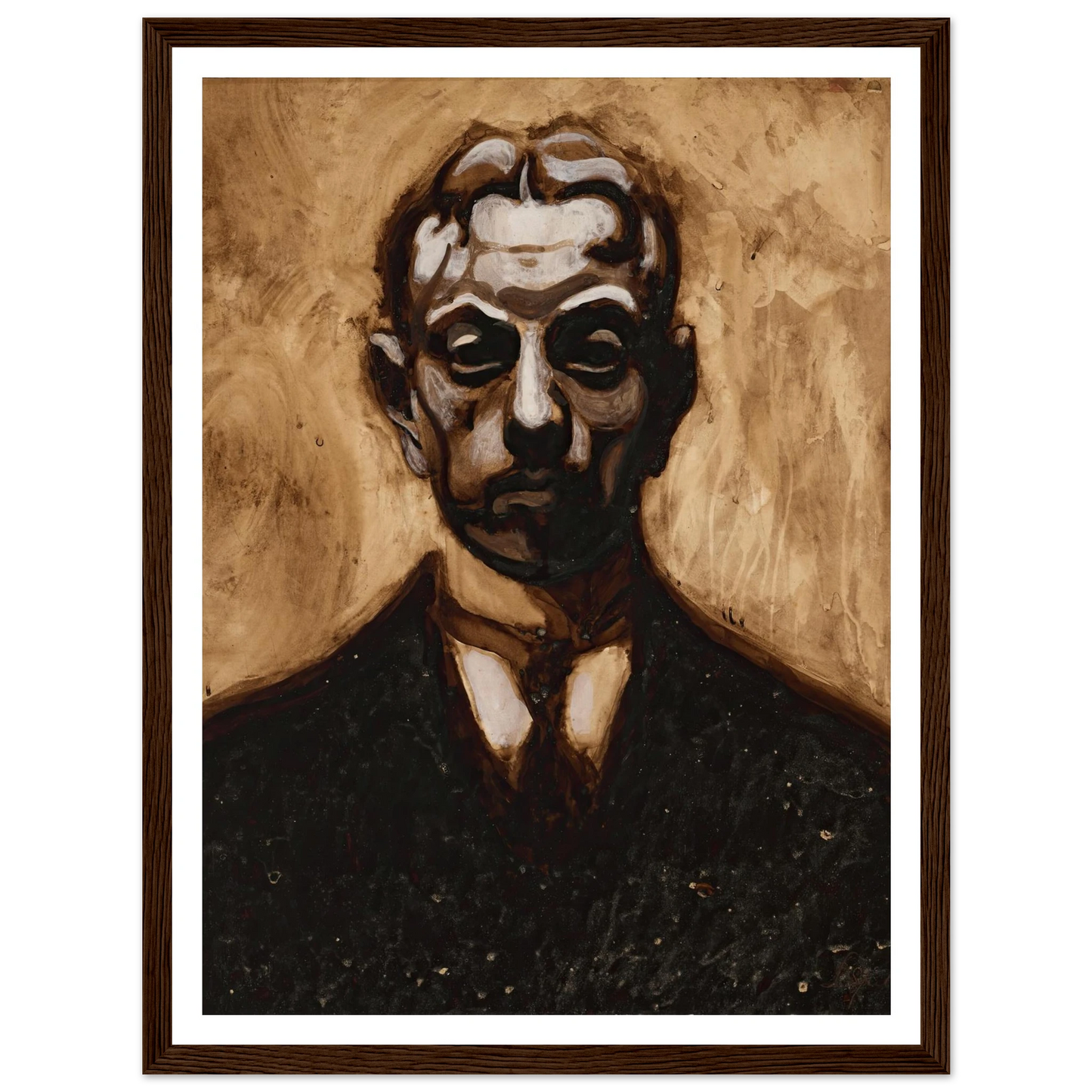 Autoportrait Art Print | Leon Spilliaert-Quipham Collections