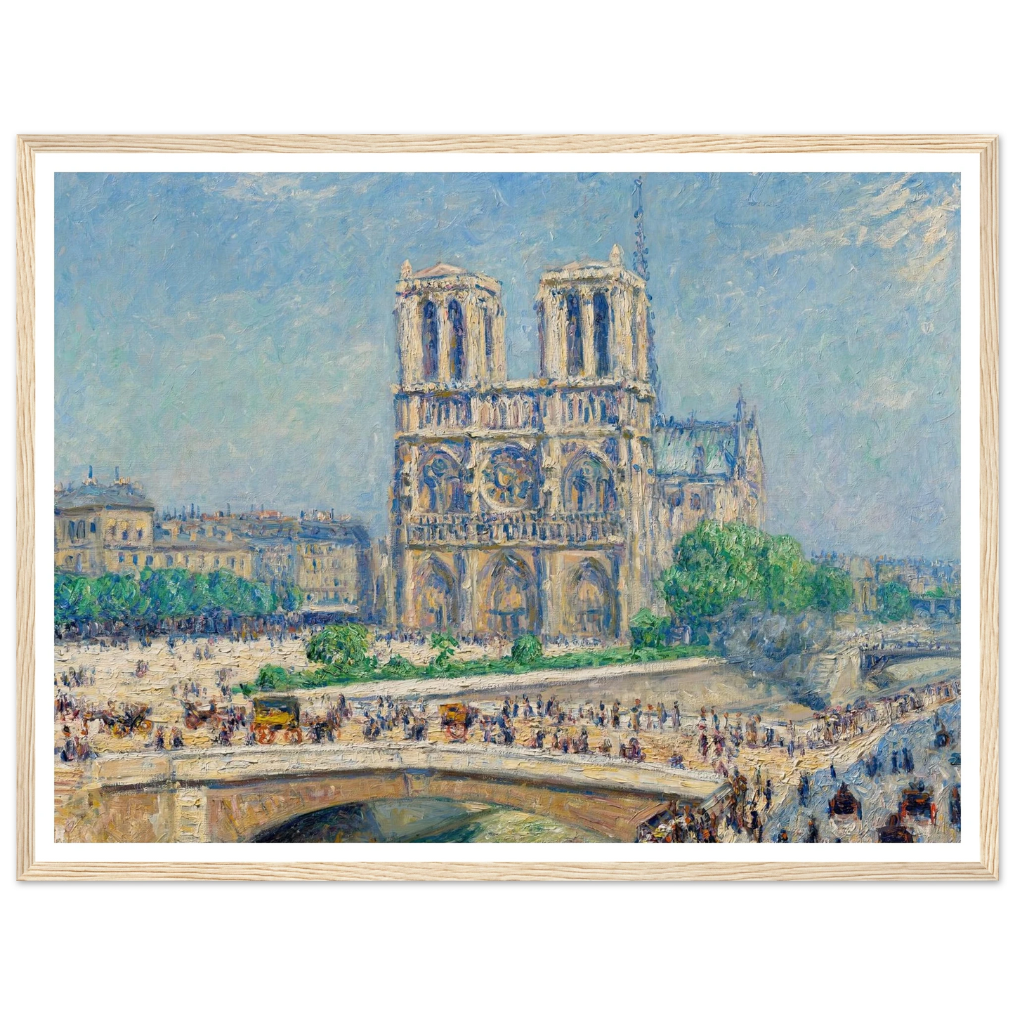 Notre-Dame, effet de soleil (1906) Art Print | Francis Picabia-Quipham Collections