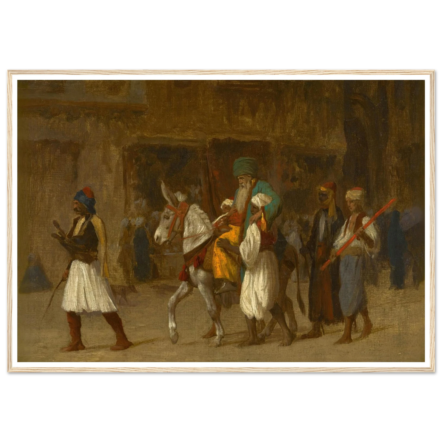 The Elders’ Procession Art Print | Jean Leon Gerome-Quipham Collections