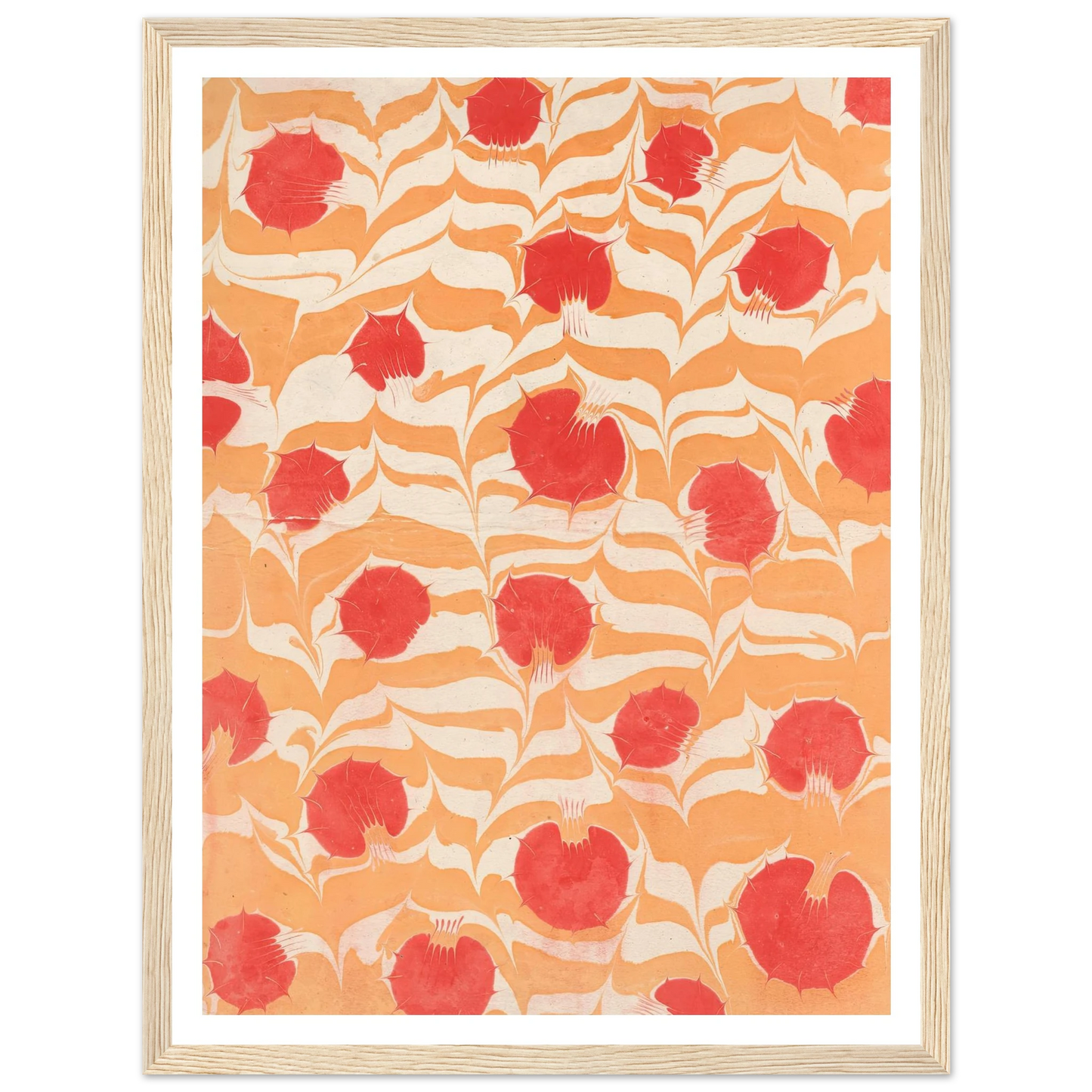 Marmorpapier (1900 - 1921) Art Print | Franz Weisse-Quipham Collections