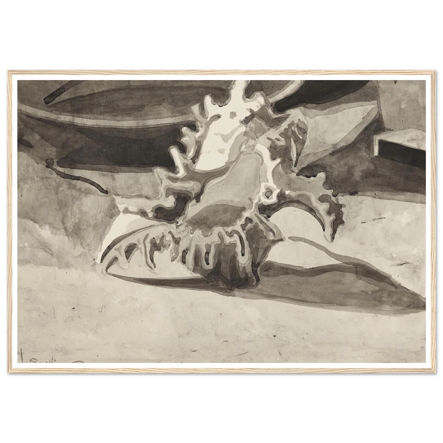 Coquillage (1909) Art Print | Leon Spilliaert-Quipham Collections