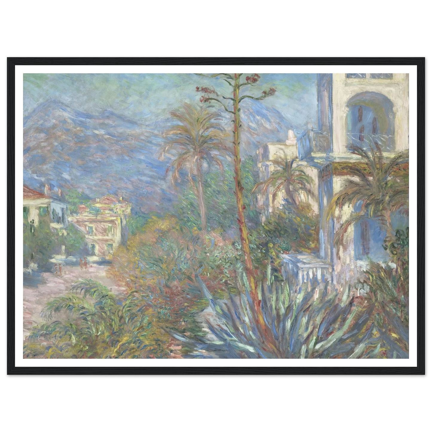 Villas at Bordighera (1884) Art Print | Claude Monet-Quipham Collections