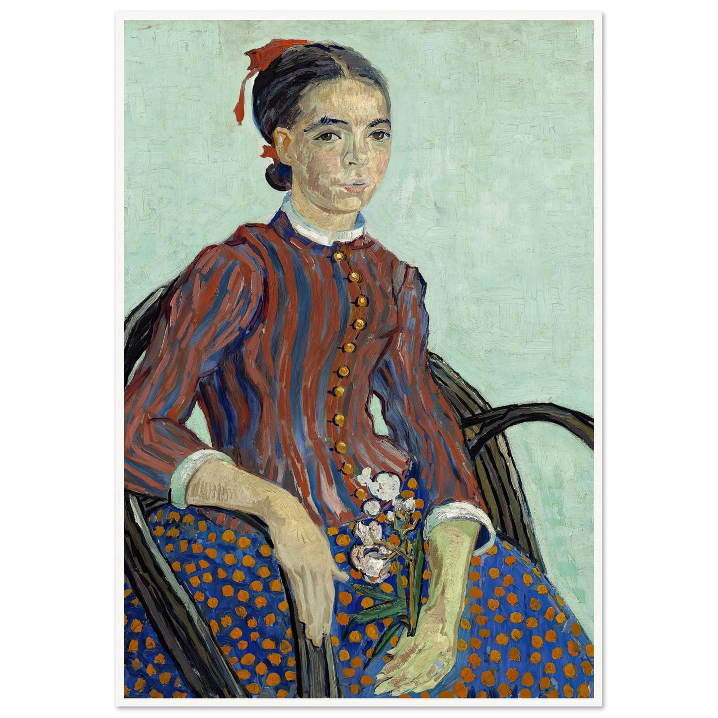 La Mousmé (1888) Art Print | Vincent van Gogh-Quipham Collections