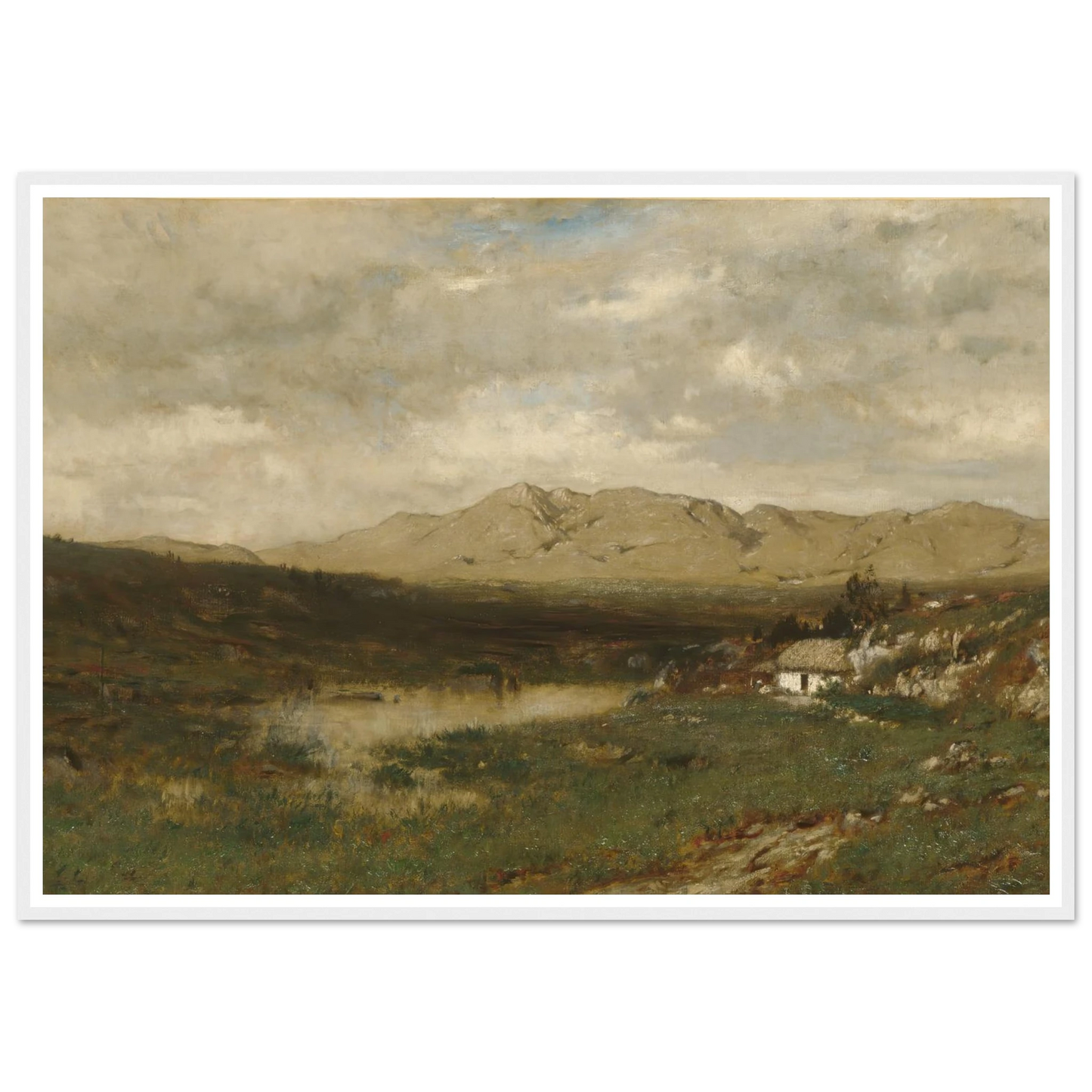 View in County Kerry (ca. 1875) Art Print | Alexander Helwig Wyant-Quipham Collections