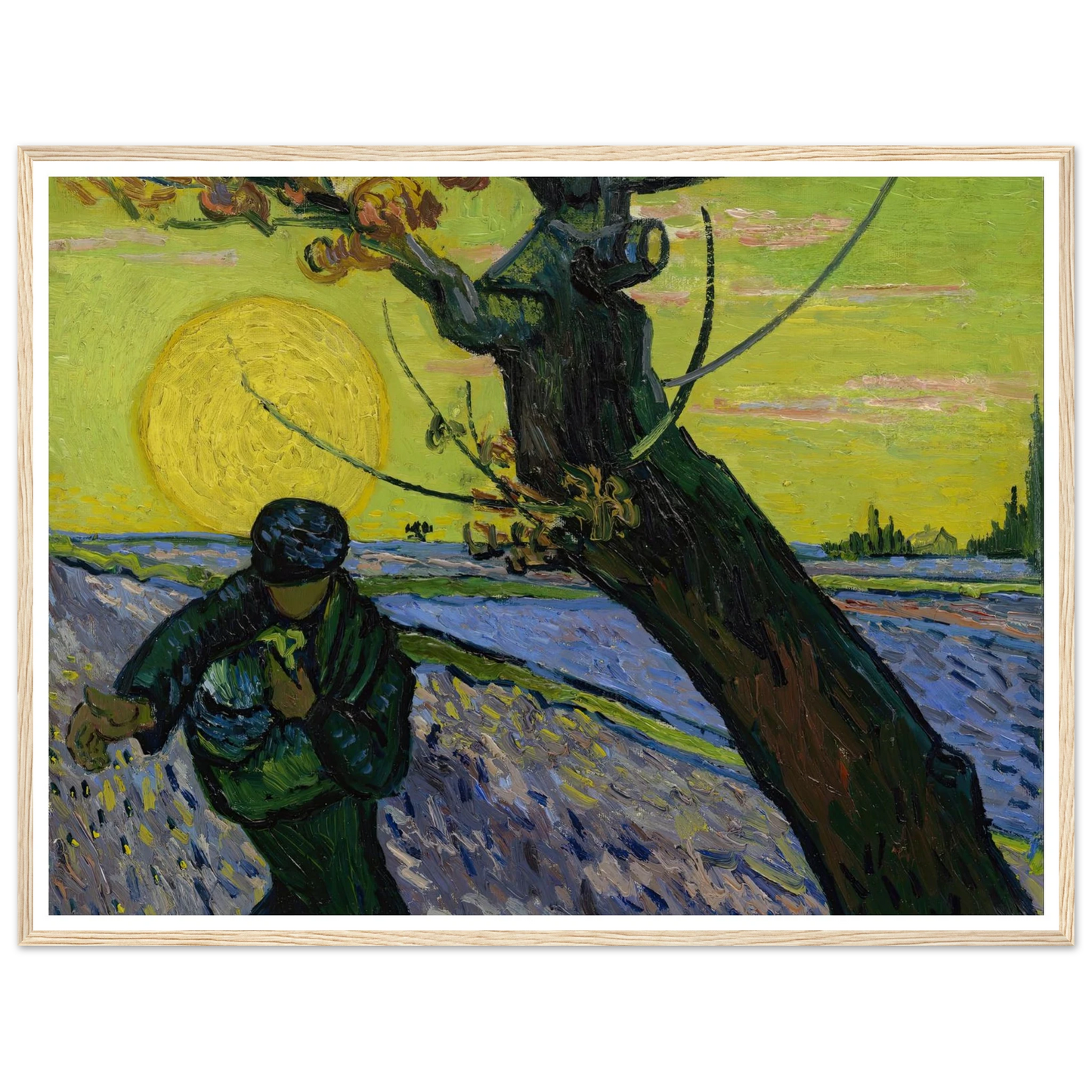 The Sower (1888) Art Print | Vincent van Gogh-Quipham Collections