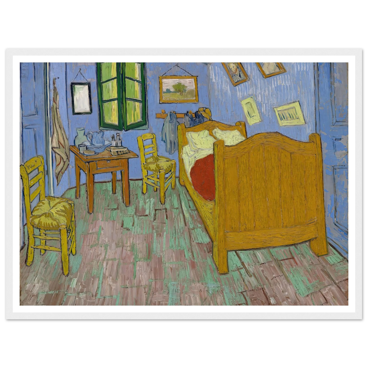 The Bedroom (1889) Art Print | Vincent van Gogh-Quipham Collections