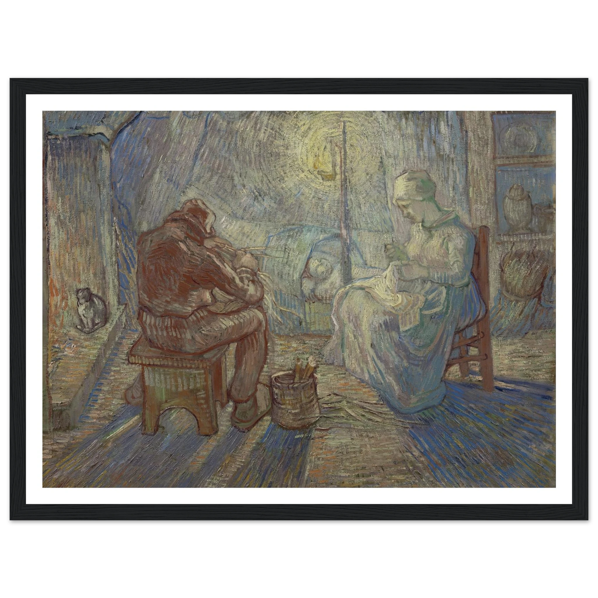 Night (After Millet) Art Print | Vincent van Gogh-Quipham Collections