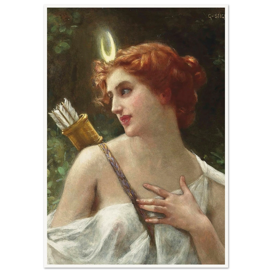 Diana the Huntress Art Print | Guillaume Seignac-Quipham Collections