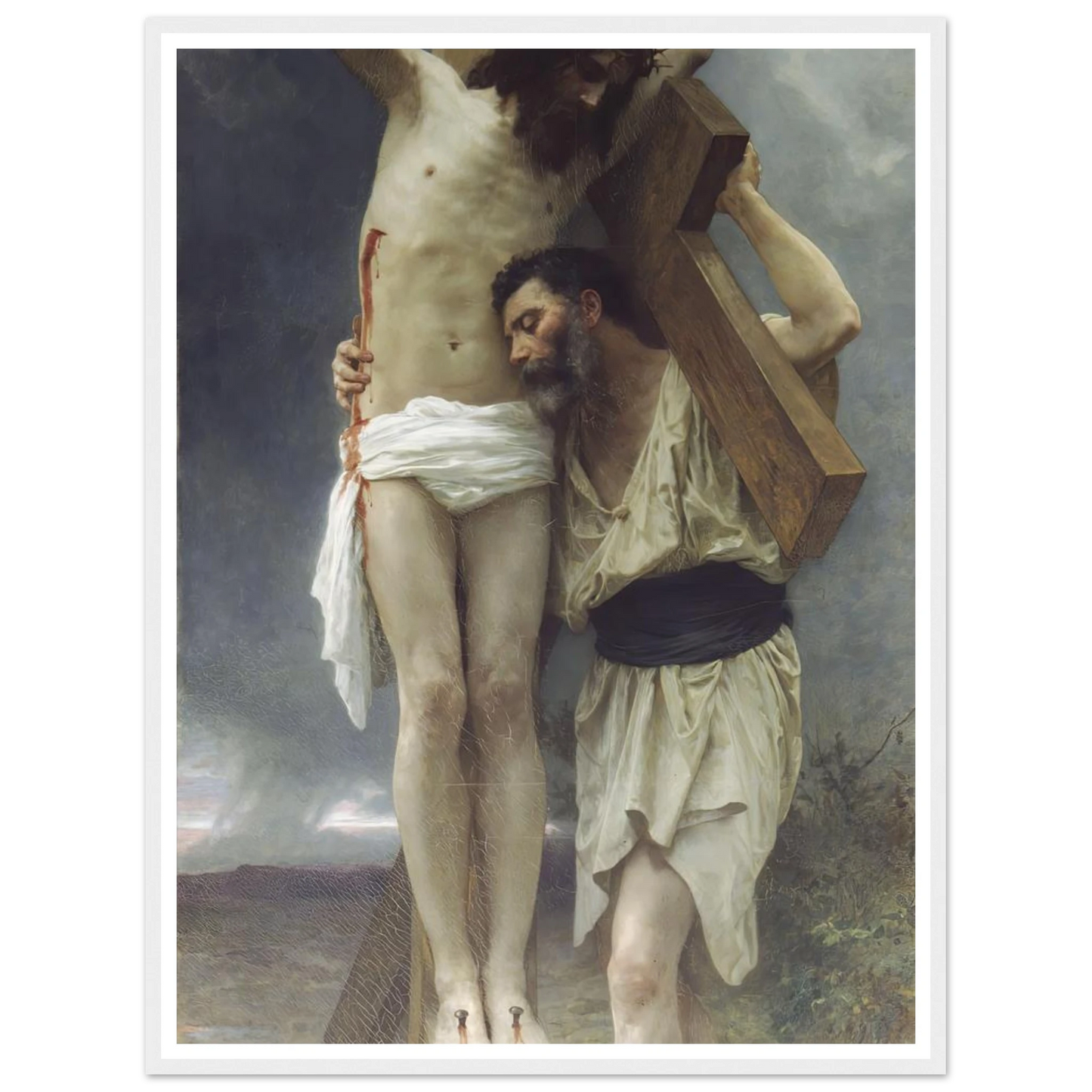 Compassion (1897) Art Print | William Bouguereau-Quipham Collections