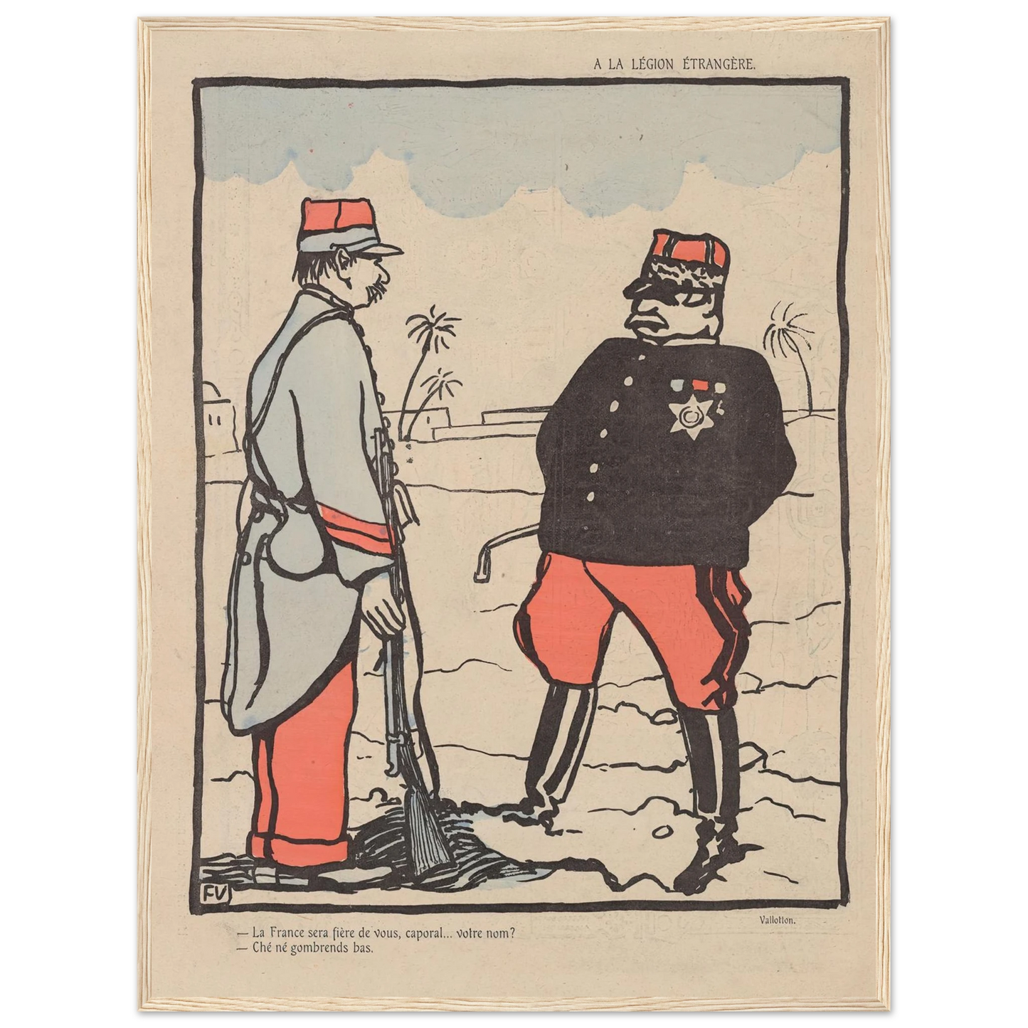 20 juin 1903 Art Print | Felix Vallotton-Quipham Collections