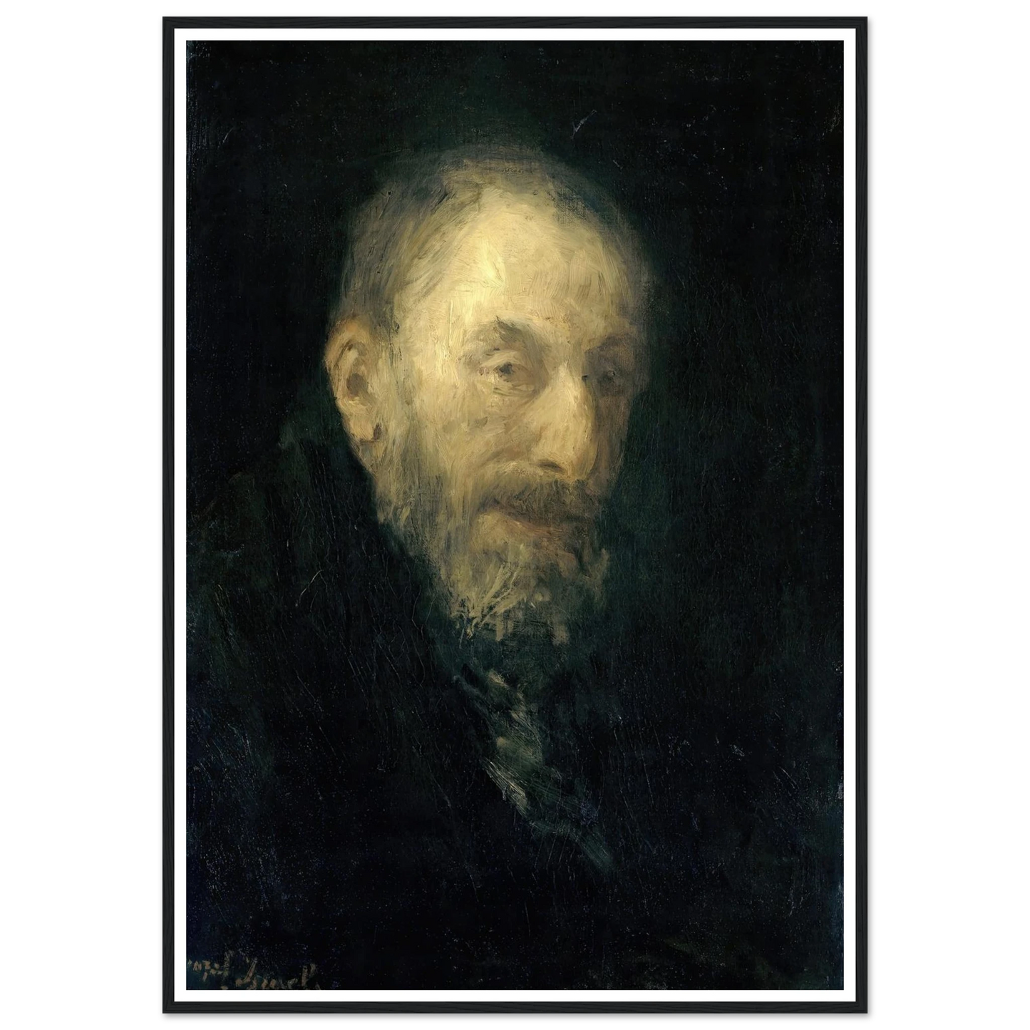 ‘Old Isaac’ (1896) Art Print | Jozef Israels-Quipham Collections
