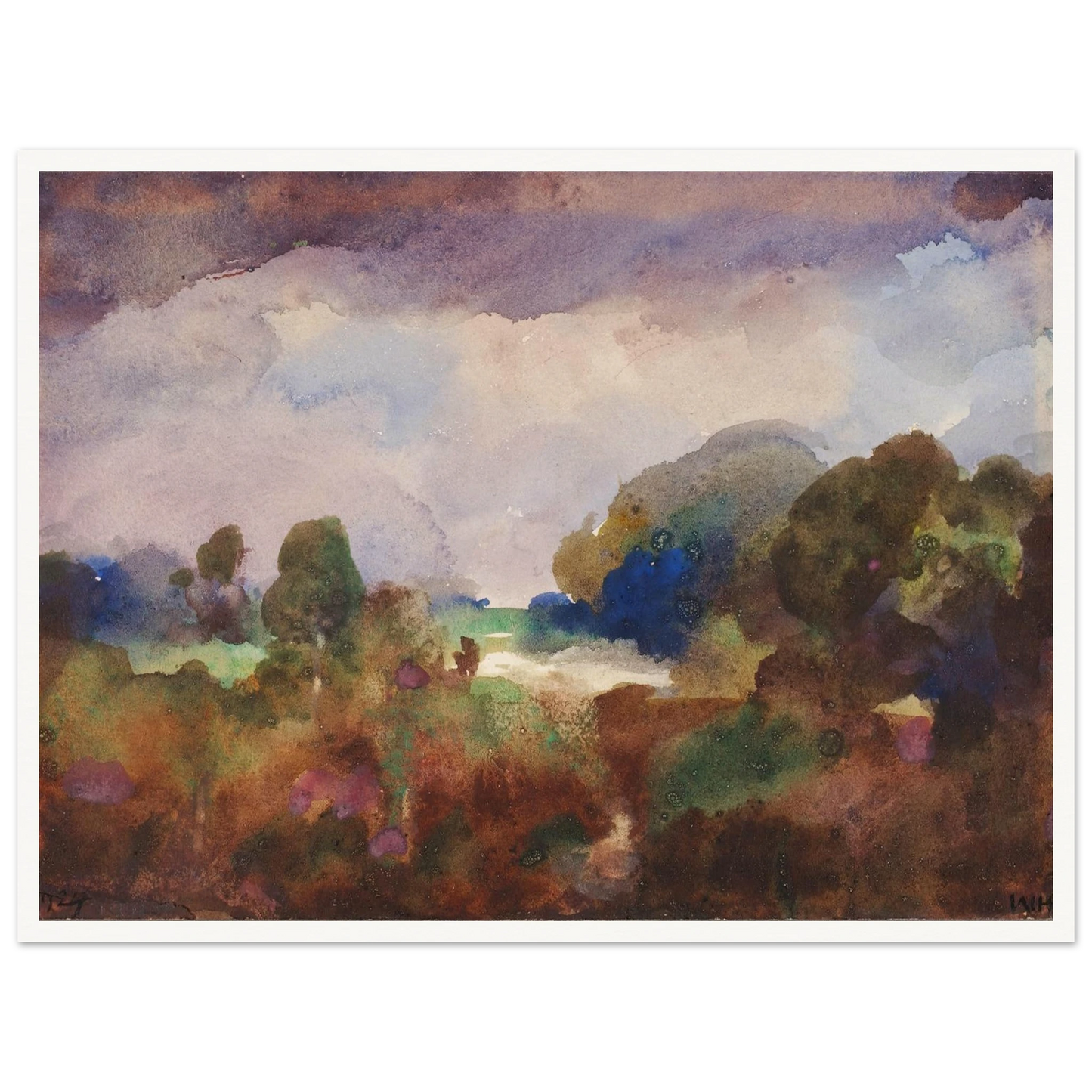 Playing With The Colours Art Print | William Henry Holmes-Quipham Collections