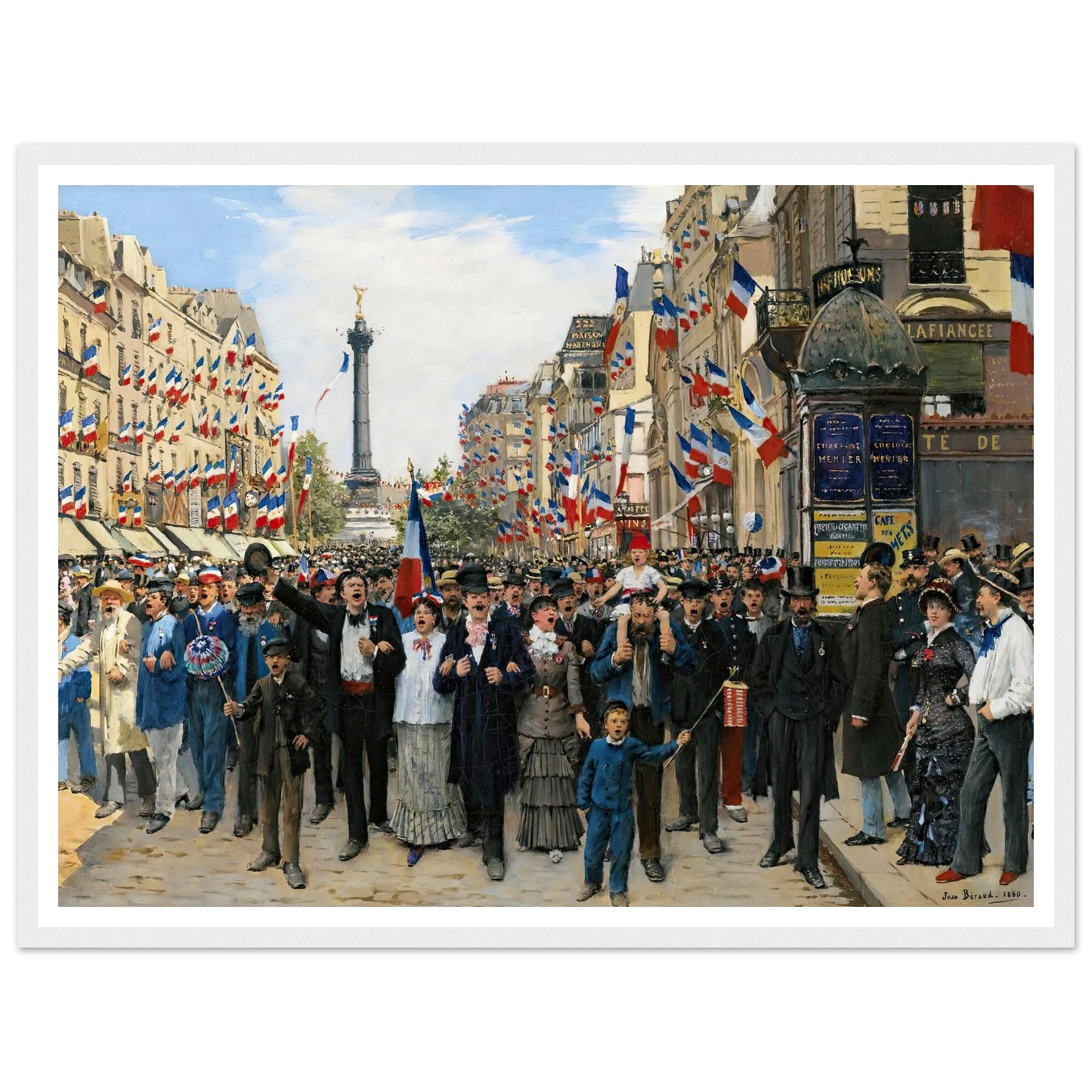 La Marseillaise (1880) Art Print | Jean Beraud-Quipham Collections