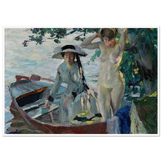 Après le bain (1911-12) Art Print | Edward Cucue-Quipham Collections