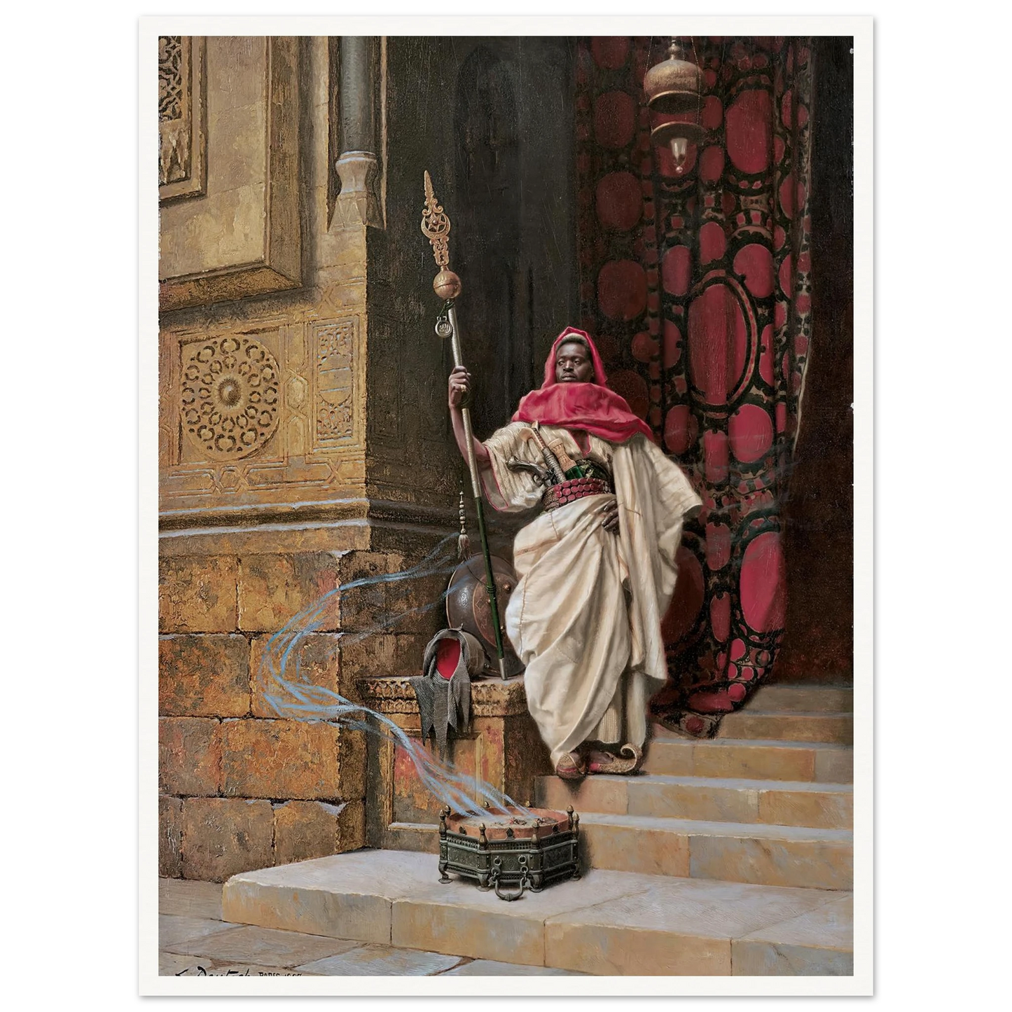 The Guard (1907) Art Print | Ludwig Deutsch-Quipham Collections