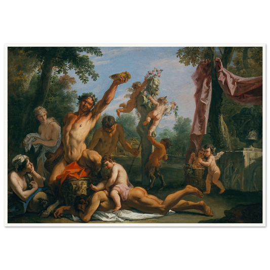 A Bacchanal Art Print | Sebastiano Ricci-Quipham Collections