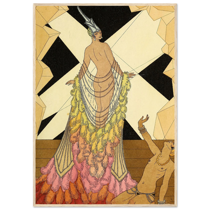 Falbalas et fanfreluches, L’ Orgueil (1925) Art Print | George Barbier-Quipham Collections
