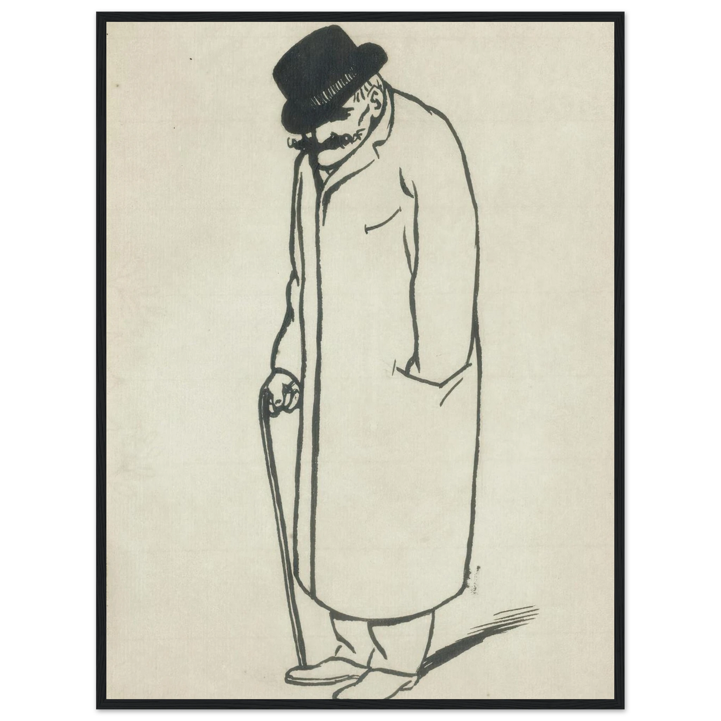 A dead man talking Art Print | Felix Vallotton-Quipham Collections