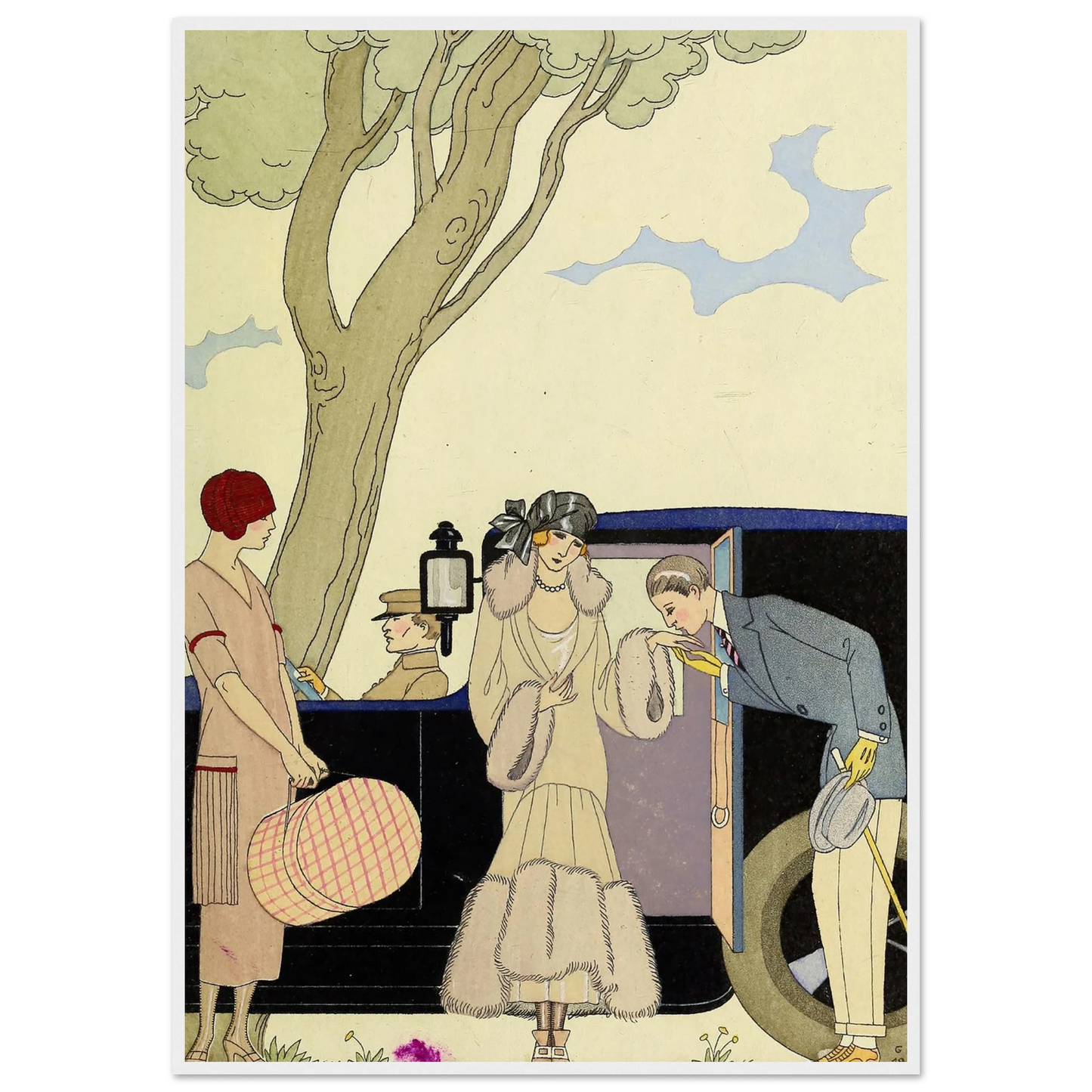 Falbalas et fanfreluches, L’Ensie (1925) Art Print | George Barbier-Quipham Collections