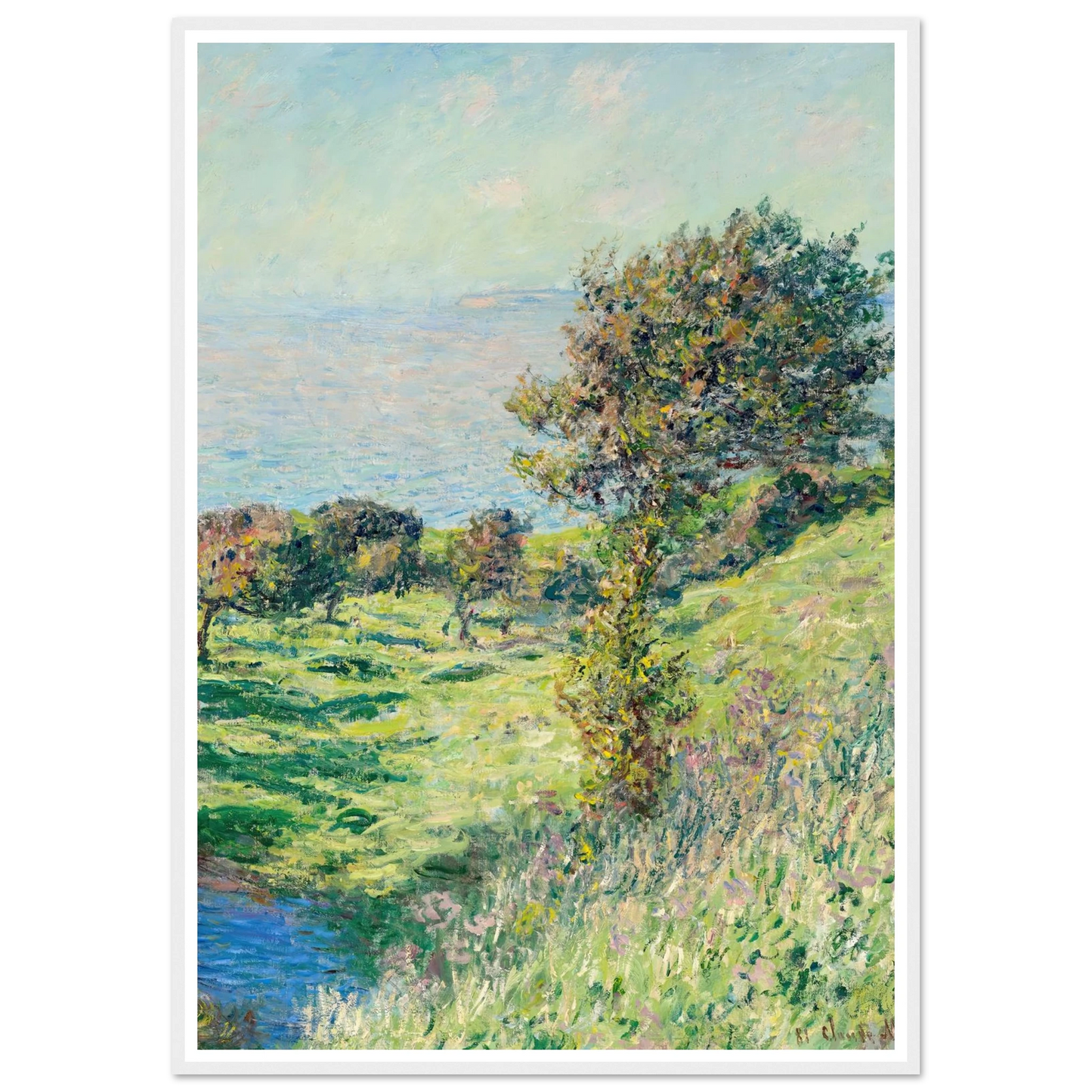 Coup de vent (1881) Art Print | Claude Monet-Quipham Collections