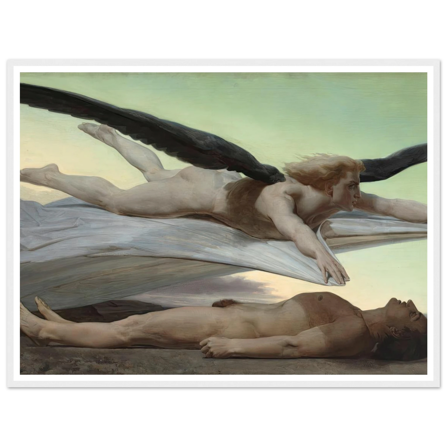 Equality Before Death (1848) Art Print | William Bouguereau-Quipham Collections