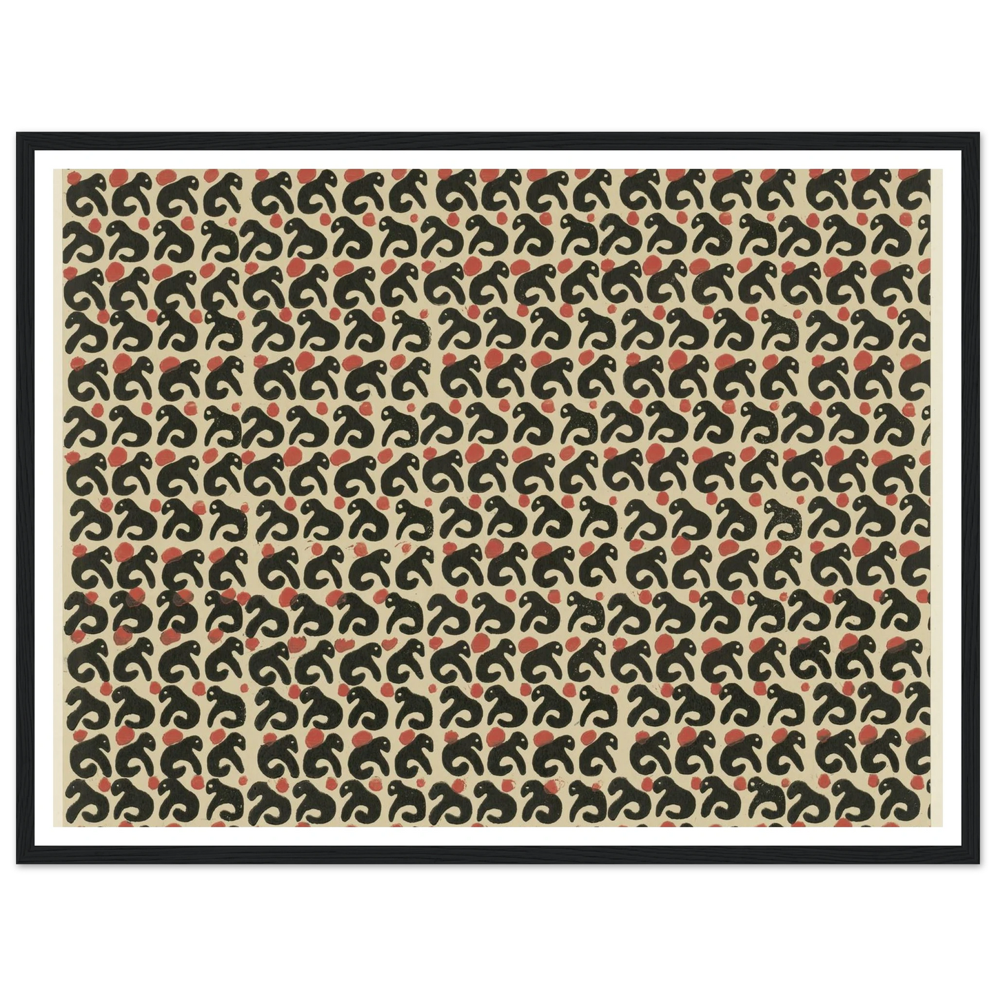 Buntpapier (Lurche) (1902 - 1906) Art Print | Maria von Uchatius-Quipham Collections