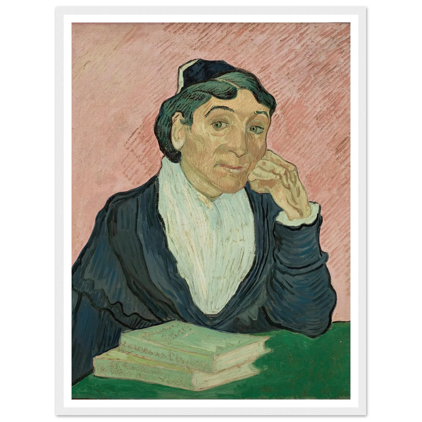 The Woman from Arles (1890) Art Print | Vincent van Gogh-Quipham Collections