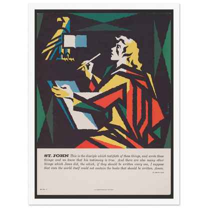 St. John (1962) Art Print | Joseph Binder-Quipham Collections