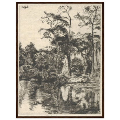 Alligator Pool (1914) Art Print | Ernest Haskell-Quipham Collections