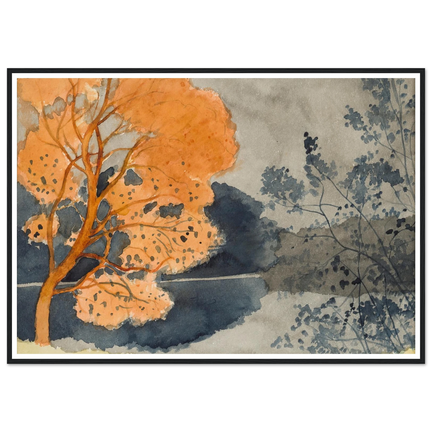 Etang en automne Art Print | Leon Spilliaert-Quipham Collections